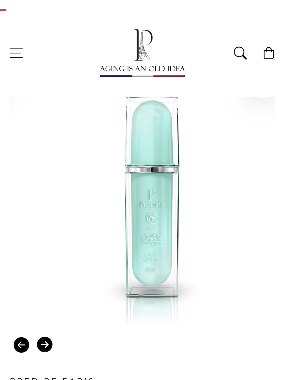 Predire oil control Cooling Serum -